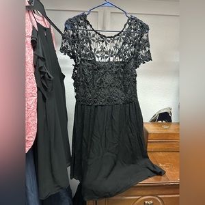 Cute Boutique Black Dress